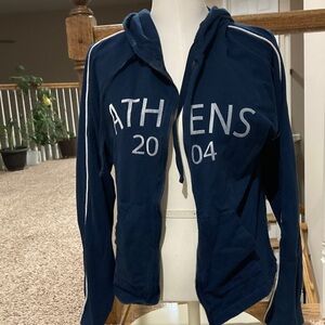 USA Olympics Official Athens 2004 Navy Hoodie